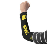 Custom Black Light Yellow Arm Sleeve