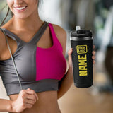 Custom Black Light Yellow Stainless Steel Water Cup