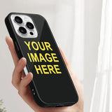 Custom Black Light Yellow Phone Case