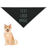Custom Black Blue Green Pet Scarf