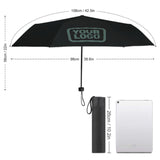 Custom Black Blue Green Automatic Umbrella