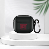 Custom Black Crimson Red AirPods Case (3rd Generation)