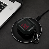 Custom Black Crimson Red AirPods Case (3rd Generation)