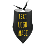 Custom Black Gold Pet Scarf
