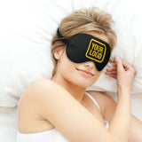 Custom Black Gold Sleep Mask