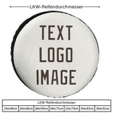 Custom White Brown Truck Tires