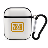 Custom White Yellow AirPods Case