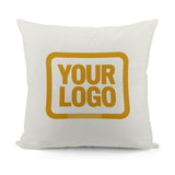 Custom White Yellow Pillowcase