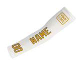 Custom White Yellow Arm Sleeve