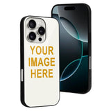 Custom White Yellow Phone Case