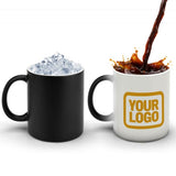 Custom White Yellow Magic Mug