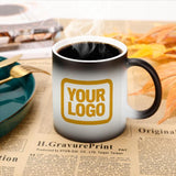 Custom White Yellow Magic Mug