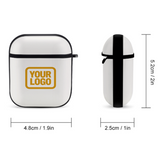 Custom White Yellow AirPods Case