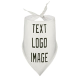 Custom White Olive Pet Scarf