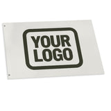 Custom White Olive Flag