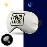 Custom White Olive Sleep Mask