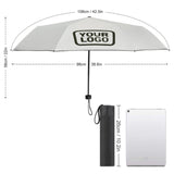 Custom White Olive Automatic Umbrella
