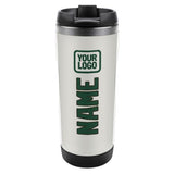 Custom White Green Stainless Steel Water Cup