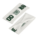 Custom White Green Sports headband