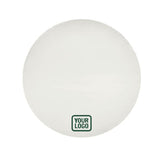 Custom White Green Round Table Cloth