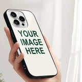 Custom White Green Phone Case