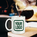 Custom White Green Mug