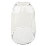 Custom White Green Pet Vest