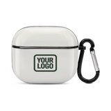 Custom White Dark Green AirPods Case (3rd Generation)