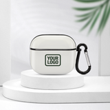 Custom White Dark Green AirPods Case (3rd Generation)