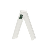 Custom White Dark Green Headband