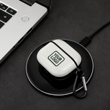 Custom White Dark Green AirPods Case (3rd Generation)