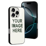 Custom White Dark Green Phone Case