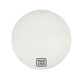 Custom White Dark Green Round Table Cloth