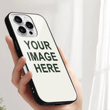 Custom White Dark Green Phone Case