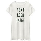 Custom White Dark Green Nachthemd