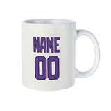 Custom White Light Purple Mug