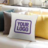 Custom White Light Purple Pillowcase