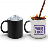Custom White Light Purple Magic Mug