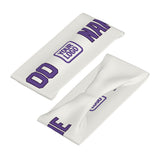 Custom White Light Purple Sports headband