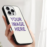 Custom White Light Purple Phone Case