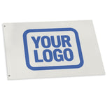 Custom White Sky Blue Flag