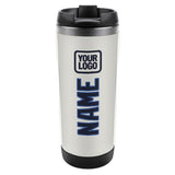 Custom White Navy Stainless Steel Water Cup