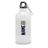 Custom White Navy Sports Bottle