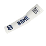 Custom White Navy Arm Sleeve