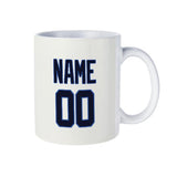 Custom White Navy Mug