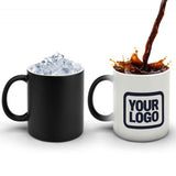 Custom White Navy Magic Mug