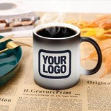 Custom White Navy Magic Mug