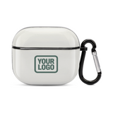 Custom White Blue Green AirPods Case (3rd Generation)