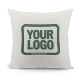 Custom White Blue Green Pillowcase