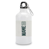 Custom White Blue Green Sports Bottle